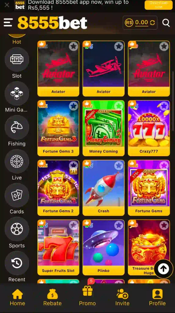 8555BET game